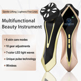 FREYARA MF-FacialGlow HC029, Multifunctional 6in1 Beauty Instrument,Microcurrent, Heat & 7-LEDs for Lifting & Rejuvenation